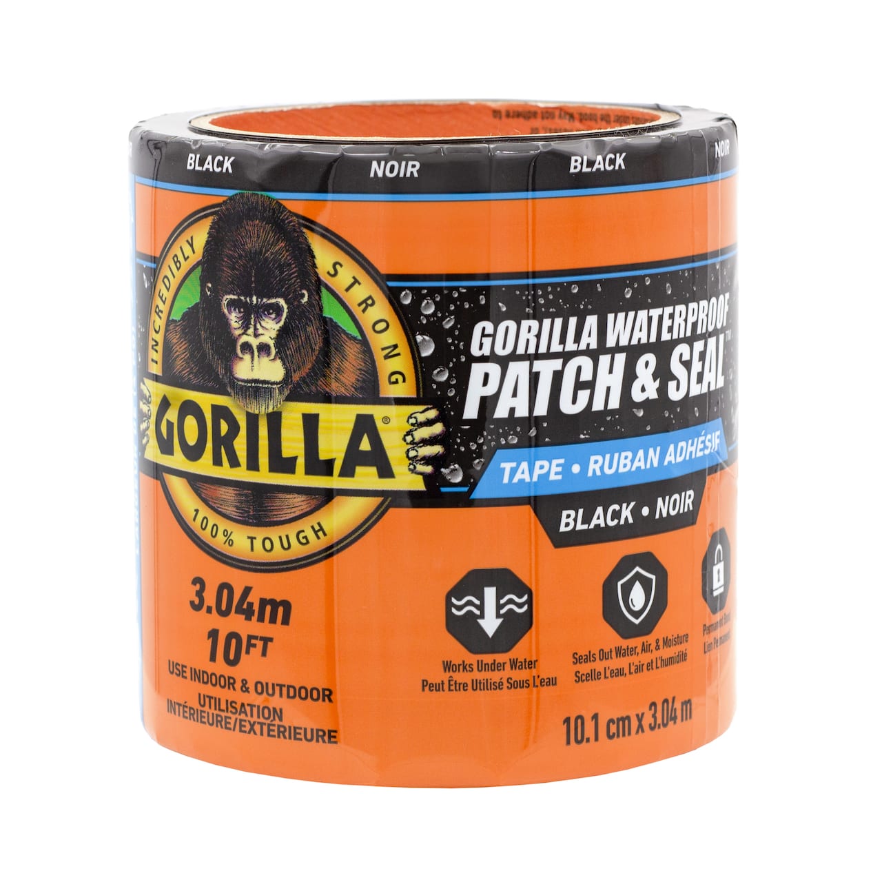 Gorilla® Black Waterproof Patch & Seal Tape